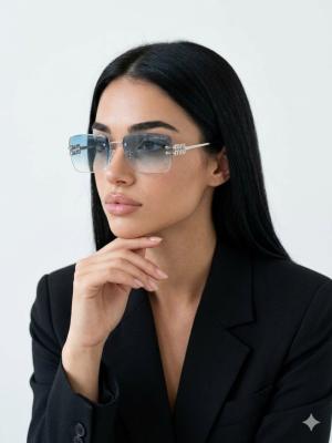 Miu Miu Mavi İthal Kadın Gözlük G4203-VLL