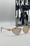 Miu Miu Metal Kasa Gold Çerçeve Pembe Cam Kadın Güneş Gözlüğü G1356-ILY