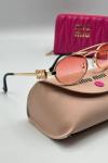 Miu Miu Pembe İthal Kadın Gözlük G3803-VLL