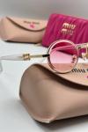 Miu Miu Pembe İthal Kadın Güneş Gözlük G3820-VLL