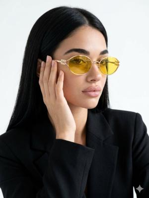 Miu Miu Sarı İthal Kadın Gözlük G4102-SNN