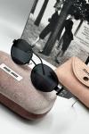 Miu Miu Siyah  Unisex İthal Güneş Gözlüğü  G1818-ILY