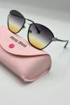 Miu Miu Square Renkli Cam İthal Kadın Gözlük G4658-ILY
