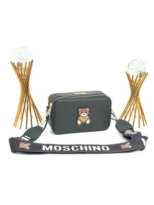 MOSCHINO SNAPSHOT WITH NEW BAG BLACK