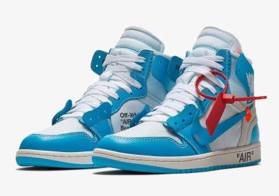 Nike OFF WHITE x Air Jordan 1 UNC   A102