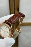Patek Philippe Kahverengi Deri Kordon Erkek Kol Saati | S748
