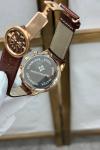 Patek Philippe Kahverengi Deri Kordon Erkek Kol Saati | S748