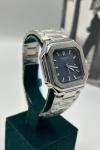 Patek Philippe Gümüş Mavi Kadran Erkek Kol Saat S807-VLL