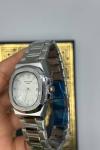 Patek Philippe Nautilus Gümüş Beyaz Kadran Erkek Kol Saat S878