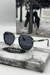 Prada Gümüş Siyah İthal Unisex Güneş Gözlüğü | G1831-VLL
