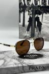 Prada Kahverengi  İthal Unisex Güneş Gözlüğü | G1832-VLL