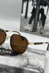 Prada Kahverengi  İthal Unisex Güneş Gözlüğü | G1832-VLL
