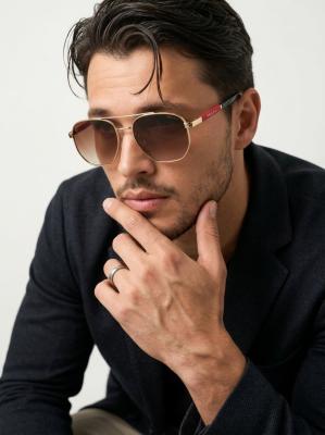 Prada Kahverengi İthal Erkek Güneş Gözlüğü G3886-VLL