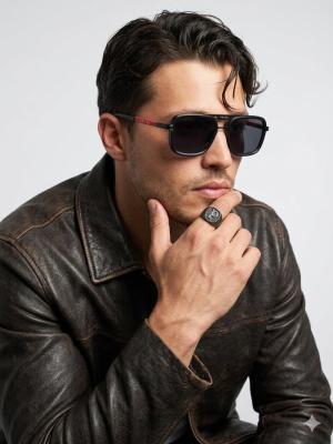 Prada Kırmızı Kasa İthal Erkek Güneş Gözlük G3931-VLL