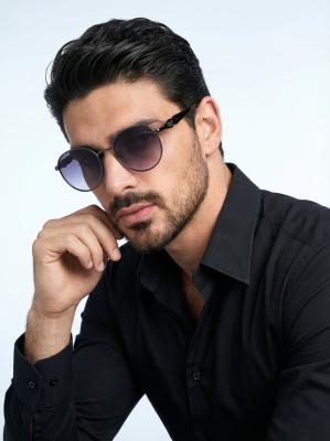 Prada Milano Siyah Erkek Güneş Gözlüğü G3816-VLL