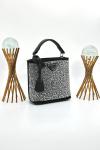 PRADA PANİER CRYSTAL SATİN BAG NEW MODEL BLACK