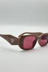 Prada PR 15 Pembe İthal Kadın Gözlük G4685-EMN