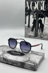 Prada Siyah-Kırmızı İthal Unisex Güneş Gözlüğü | G1835-VLL