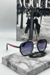 Prada Siyah-Kırmızı İthal Unisex Güneş Gözlüğü | G1835-VLL