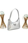 PRADA WİTH CRYSTALS MİNİ BAG SİLVER