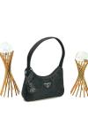 PRADA WİTH CRYSTALS MİNİ BAG BLACK