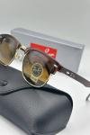 Ray-Ban Clubmaster Kahve Unisex Güneş Gözlüğü | G3083