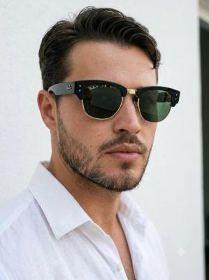 Ray-Ban Mega Clubmaster Yeşil İthal Unisex Gözlük  G4709-CN