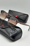 Ray-Ban Scuderia Ferrari Kahverengi Unisex Güneş Gözlüğü | G3073-VLL