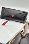 Ray-Ban Scuderia Ferrari Kahve Gold Çerçeve Güneş Gözlüğü | G3074-VLL