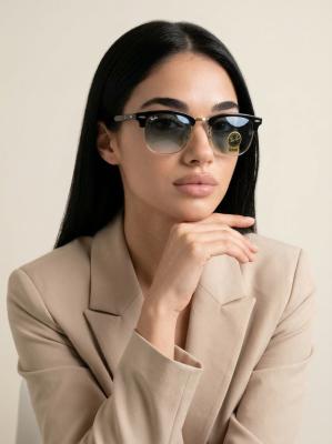 Rayban Clubmaster Mavi İthal Unisex Gözlük G4048-VLL