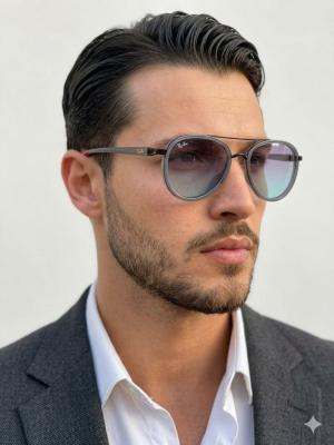 Rayban Damla Model Füme Renkli Cam İthal Erkek Gözlük G4330-VLL