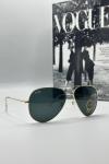 Rayban Damla Siyah Cam Gold Çerçeve Erkek Güneş Gözlüğü | G1342