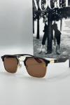 Rayban Ferrari Metal Kasa Kahverengi  Erkek Güneş Gözlüğü G1363-VLL