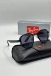 Rayban Ferrari Siyah Beşgen Unisex Güneş Gözlük G3225-VLL