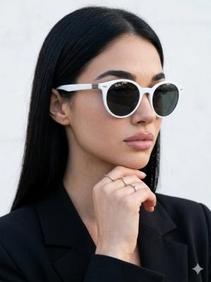 Rayban Ferrari Beyaz Mavi Saplı İthal Unisex Gözlük G4360-VLL