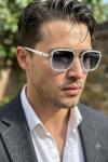 Rayban Ferrari Kare Pilot Mavi İthal Erkek Gözlük G4467-VLL