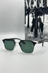 Rayban Ferrari Metal Kasa Yeşil Cam Siyah Erkek Güneş Gözlüğü G1362-ILY