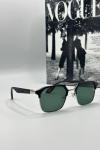 Rayban Ferrari Metal Kasa Yeşil Cam Siyah Erkek Güneş Gözlüğü G1362-ILY