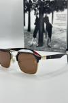 Rayban Ferrari Metal Kasa Kahverengi  Erkek Güneş Gözlüğü G1363-ILY