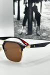 Rayban Ferrari Metal Kasa Kahverengi  Erkek Güneş Gözlüğü G1363-ILY
