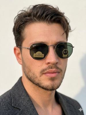 Rayban  Hexagonal Classic İthal Siyah Unisex Gözlük G4457-VLL