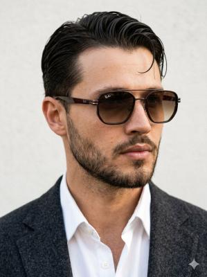 Rayban MT Kahverengi İthal Erkek Gözlük G4401-VLL