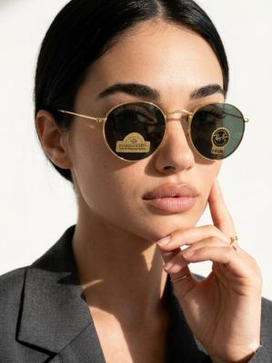 Rayban Round Flat Lenses İthal Kadın Gözlük G4407-VLL