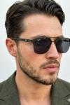 Rayban Scuderia Siyah Kırmızı Saplı İthal Erkek Gözlük G4324-VLL