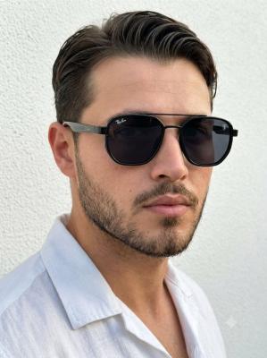 RayBan Scuderia Ferrari Özel Koleksiyon Siyah Kırmızı Sap Erkek Gözlük G4708-CN