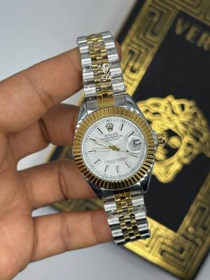 Rolex  Date-Just Gold Gümüş Kadın Kol Saat S899