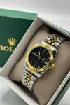 Rolex Datejust Siyah Kadran Kadın Kol Saat S857