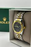 Rolex Datejust Siyah Kadran Kadın Kol Saat S857