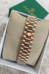 Rolex Datejust Rose Mavi Kadran Erkek Kol Saati  S589