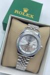 Rolex Datejust Gümüş Unisex Kol Saati  S598